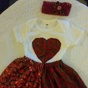 Onesies with African fabrics